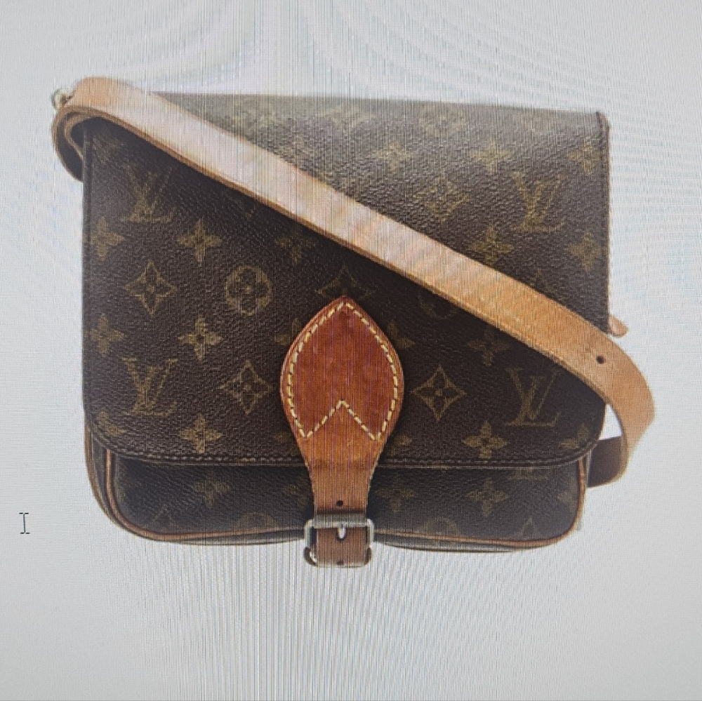 Louis Vuitton Brown Monogram Crossbody Bag